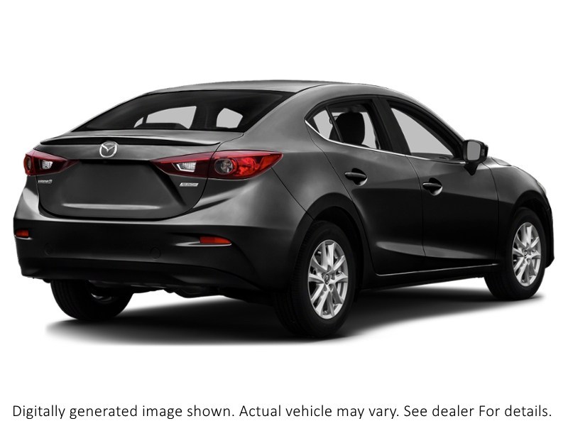 2015 Mazda Mazda3 4Dr Sdn Man GX Jet Black Mica  Shot 2