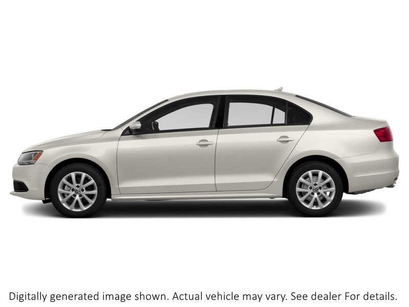 2014 Volkswagen Jetta 4dr 2.0L Auto Comfortline Candy White  Shot 35
