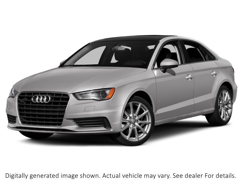 2015 Audi A3 4Dr Sdn Fronttrak 1.8T Komfort Florett Silver Metallic  Shot 1