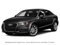 2015 Audi A3 4Dr Sdn Fronttrak 1.8T Komfort