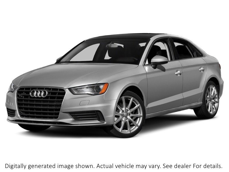 2015 Audi A3 4Dr Sdn Fronttrak 1.8T Komfort Ice Silver Metallic  Shot 58