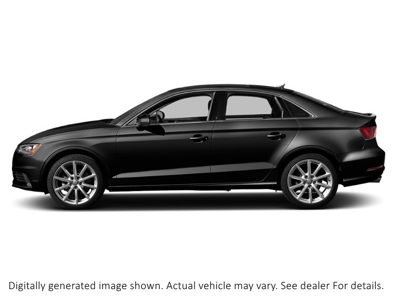 2015 Audi A3 4Dr Sdn Fronttrak 1.8T Komfort Brilliant Black  Shot 39