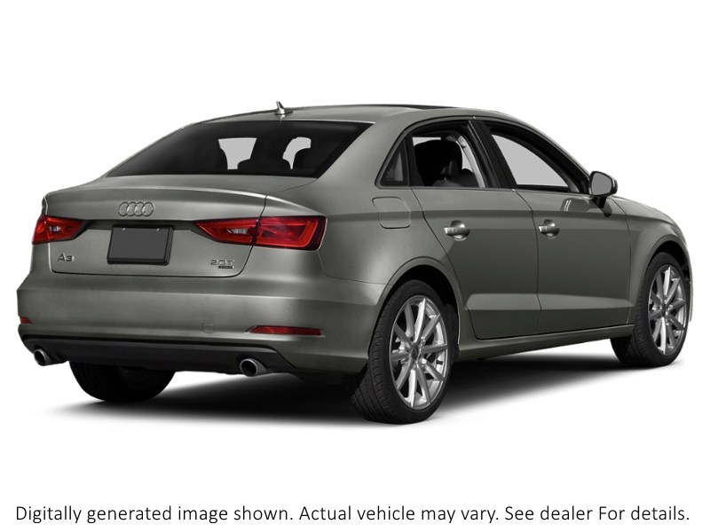 2015 Audi A3 4Dr Sdn Fronttrak 1.8T Komfort Lotus Grey Metallic  Shot 30