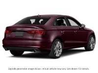 2015 Audi A3 4Dr Sdn Fronttrak 1.8T Komfort