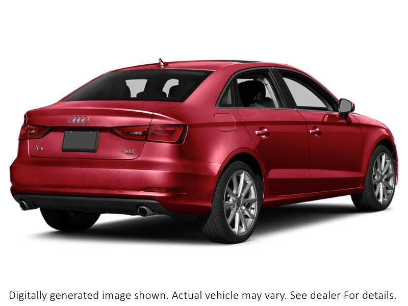 2015 Audi A3 4Dr Sdn Fronttrak 1.8T Komfort Brilliant Red  Shot 44