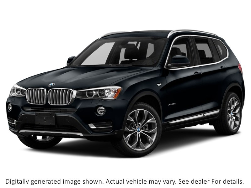2016 Bmw X3 AWD 4Dr Xdrive28d Carbon Black Metallic  Shot 4