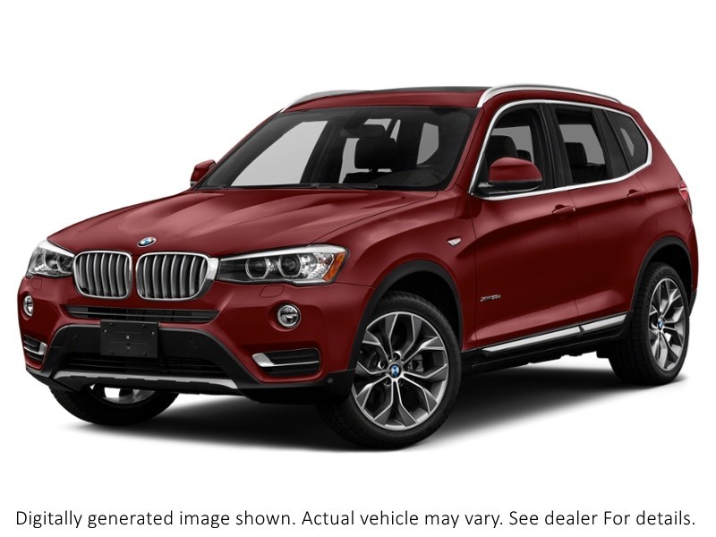 2016 Bmw X3 AWD 4Dr Xdrive28d Melbourne Red Metallic  Shot 19