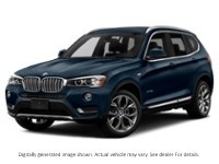 2016 Bmw X3 AWD 4Dr Xdrive28d Deep Sea Blue Metallic  Shot 22