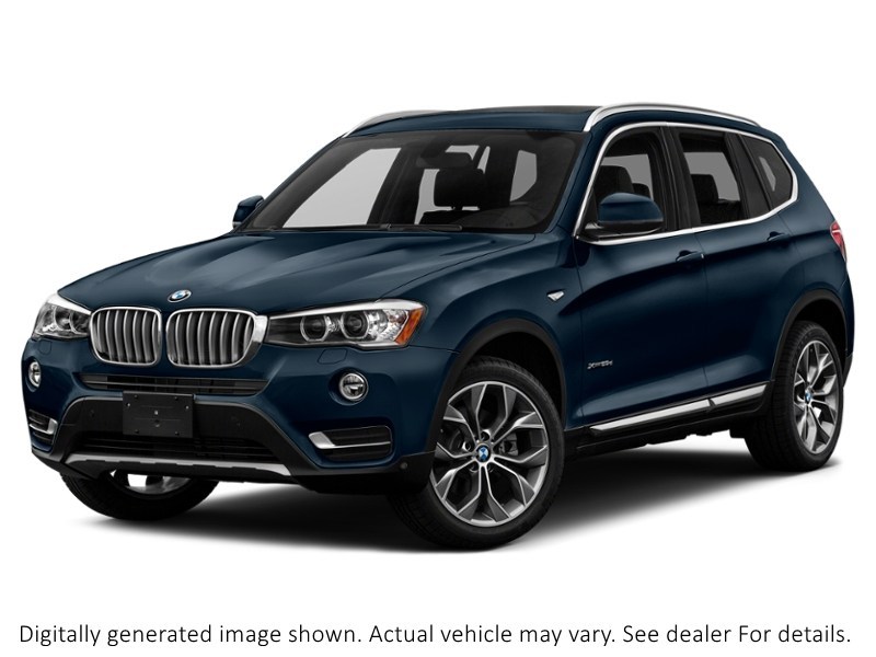 2016 Bmw X3 AWD 4Dr Xdrive28d Deep Sea Blue Metallic  Shot 22