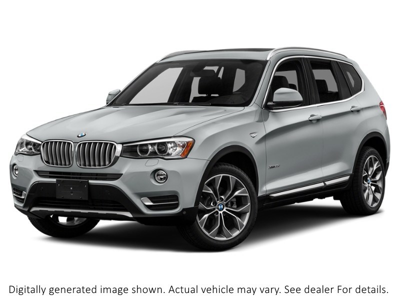 2016 Bmw X3 AWD 4Dr Xdrive28d Glacier Silver Metallic  Shot 25