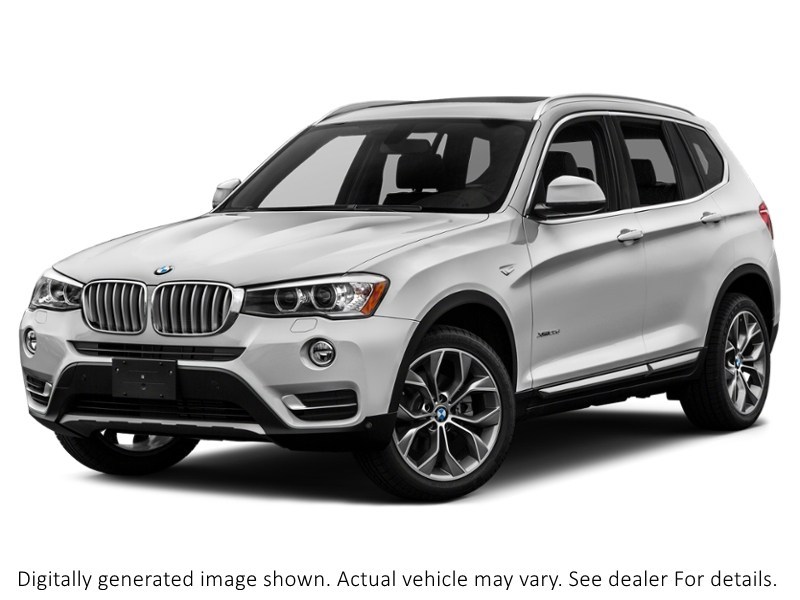 2016 Bmw X3 AWD 4Dr Xdrive28d Mineral White Metallic  Shot 28