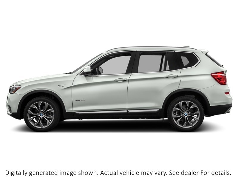 2016 Bmw X3 AWD 4Dr Xdrive28d Alpine White  Shot 3