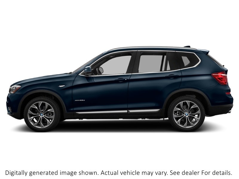 2016 Bmw X3 AWD 4Dr Xdrive28d Deep Sea Blue Metallic  Shot 24