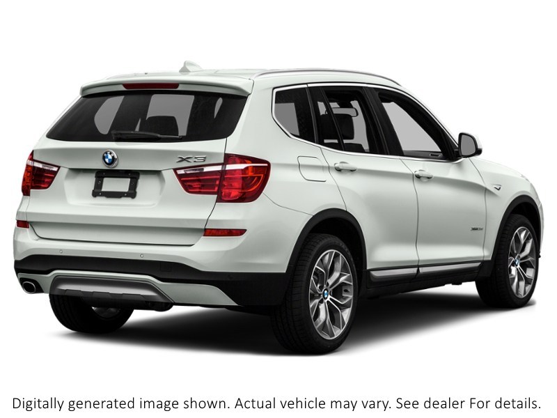 2016 Bmw X3 AWD 4Dr Xdrive28d Alpine White  Shot 2