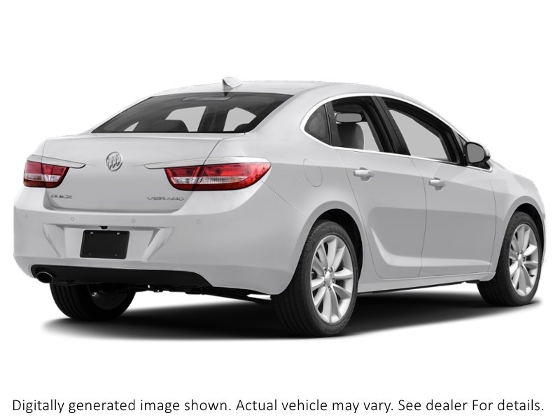 2015 Buick Verano 4Dr Sdn Leather Group Summit White  Shot 2