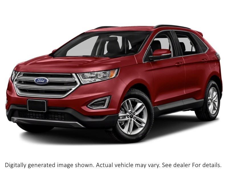 2015 Ford Edge Sel Ruby Red Metallic Tinted Clearcoat  Shot 31