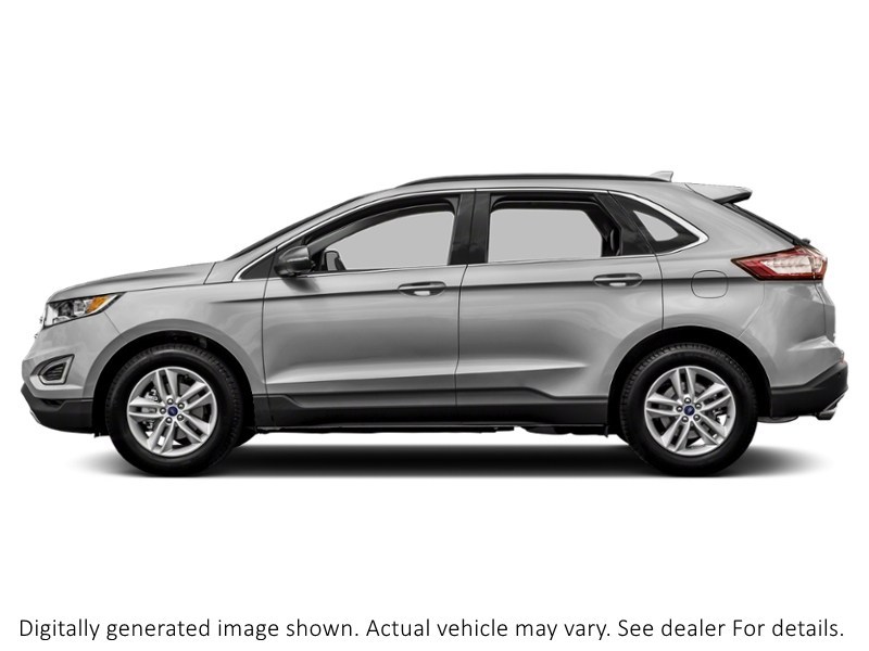 2015 Ford Edge Sel Ingot Silver Metallic  Shot 3