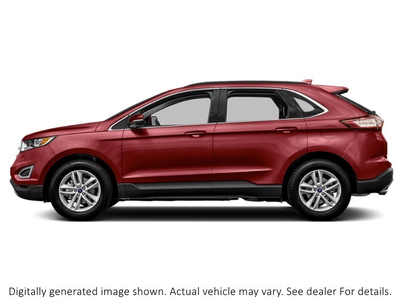 2015 Ford Edge Sel Ruby Red Metallic Tinted Clearcoat  Shot 33