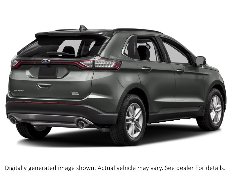 2017 FORD EDGE 4DR TITANIUM AWD Magnetic Metallic  Shot 2