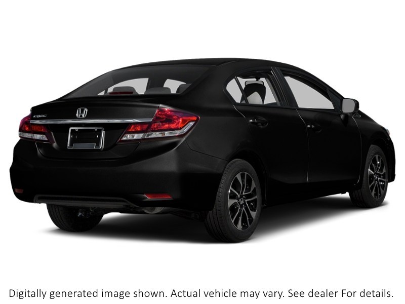 2015 Honda Civic Sedan 4Dr Auto EX Crystal Black Pearl  Shot 24