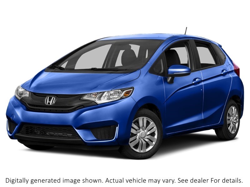 2015 Honda Fit 5Dr Hb Man LX Aegean Blue Metallic  Shot 2