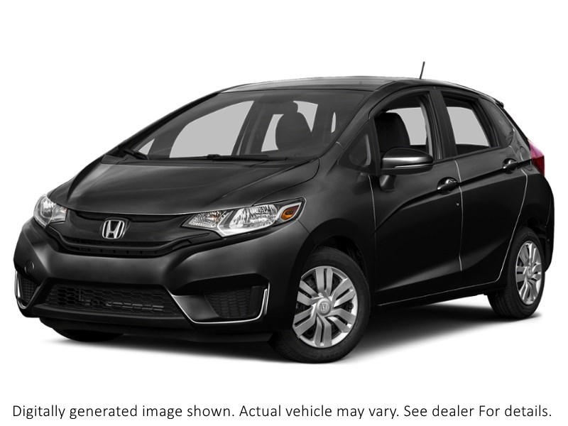 2015 Honda Fit 5Dr Hb Man LX Crystal Black Pearl  Shot 11
