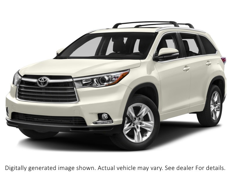 2015 Toyota Highlander AWD 4Dr XLE Blizzard Pearl  Shot 4