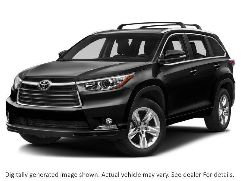 2016 Toyota Highlander AWD 4dr Limited Midnight Black Metallic  Shot 1