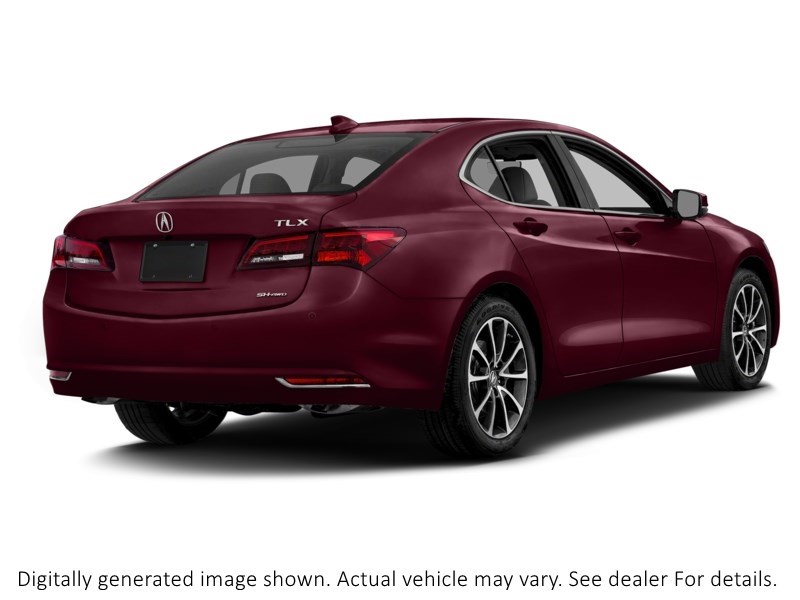 2016 Acura TLX 4dr Sdn SH-AWD V6 Elite Basque Red Pearl  Shot 36