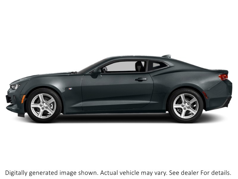 2017 Chevrolet Camaro 2Dr Cpe 1Lt Nightfall Grey Metallic  Shot 3