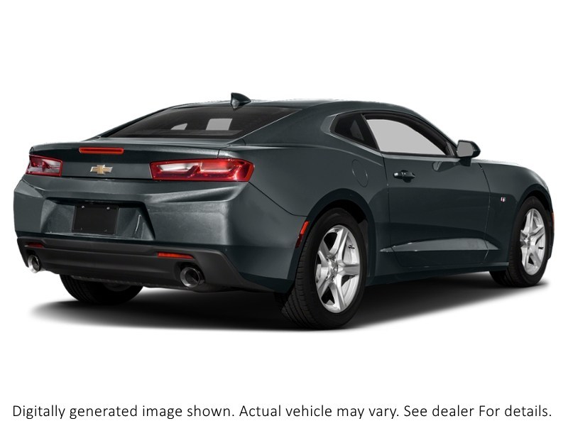 2017 Chevrolet Camaro 2Dr Cpe 1Lt Nightfall Grey Metallic  Shot 2