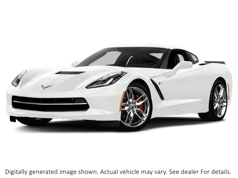 2015 Chevrolet Corvette 2Dr Stingray Z51 Cpe W/3Lt Arctic White  Shot 7