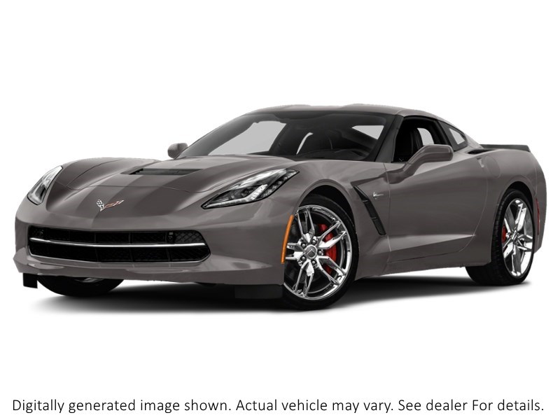 2015 Chevrolet Corvette 2Dr Stingray Z51 Cpe W/3Lt Shark Grey Metallic  Shot 16