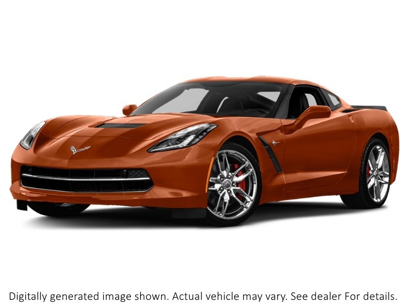 2015 Chevrolet Corvette 2Dr Stingray Z51 Cpe W/3Lt Daytona Sunrise Orange Metallic  Shot 19