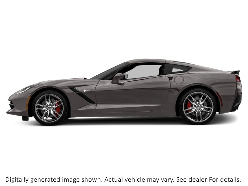 2015 Chevrolet Corvette 2Dr Stingray Z51 Cpe W/3Lt Shark Grey Metallic  Shot 17