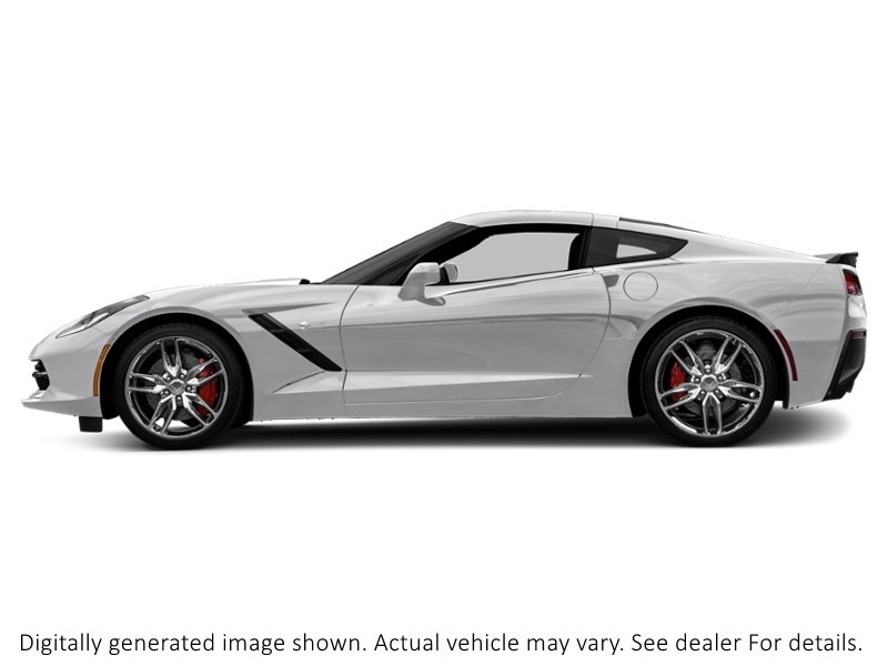 2015 Chevrolet Corvette 2Dr Stingray Z51 Cpe W/3Lt Blade Silver Metallic  Shot 35