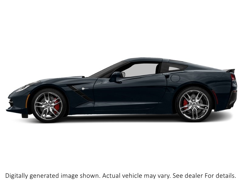 2015 Chevrolet Corvette 2Dr Stingray Z51 Cpe W/3Lt Night Race Blue Metallic  Shot 45