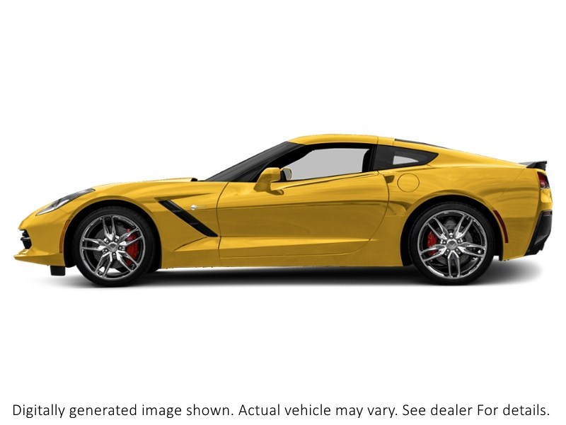 2015 Chevrolet Corvette 2Dr Stingray Z51 Cpe W/3Lt Velocity Yellow Tintcoat  Shot 53