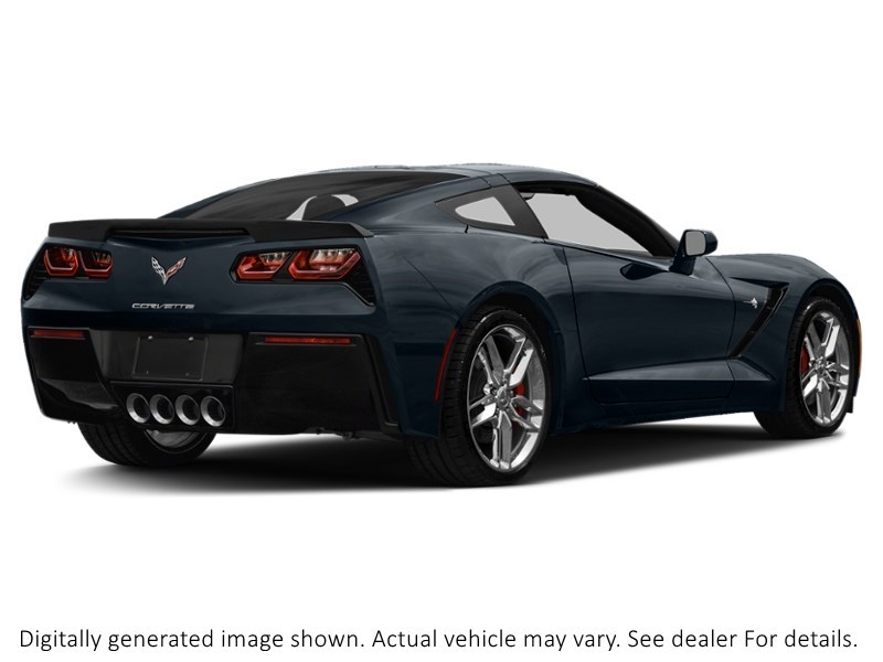 2015 Chevrolet Corvette 2Dr Stingray Z51 Cpe W/3Lt Night Race Blue Metallic  Shot 48