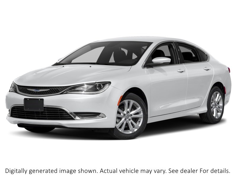 2015 Chrysler 200 4Dr Sdn Limited FWD Lunar White Tri-Coat Pearl  Shot 16