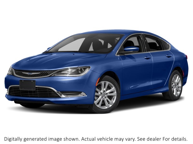 2015 Chrysler 200 4Dr Sdn Limited FWD Vivid Blue Pearl  Shot 28
