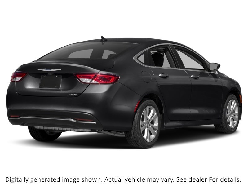 2015 Chrysler 200 4Dr Sdn Limited FWD Gloss Black  Shot 44