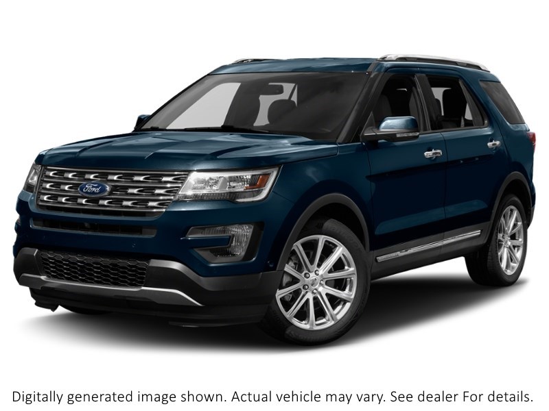 2016 Ford Explorer 4WD 4Dr Limited Blue Jeans Metallic  Shot 34