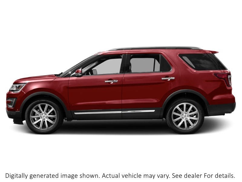 2016 Ford Explorer 4WD 4Dr Limited Ruby Red Metallic Tinted Clearcoat  Shot 39
