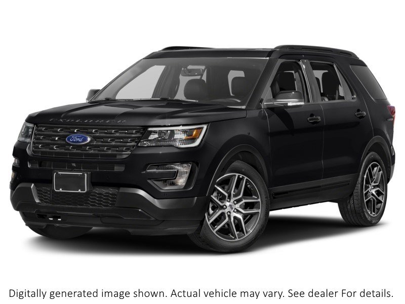 2017 Ford Explorer 4WD 4Dr Sport Shadow Black  Shot 10