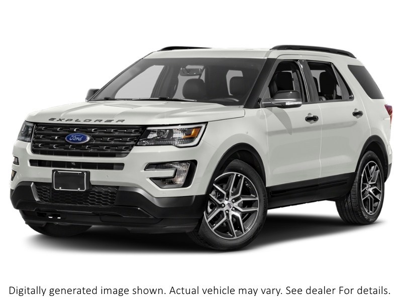 2016 Ford Explorer 4WD 4Dr Sport White Platinum Metallic Tri-Coat  Shot 28