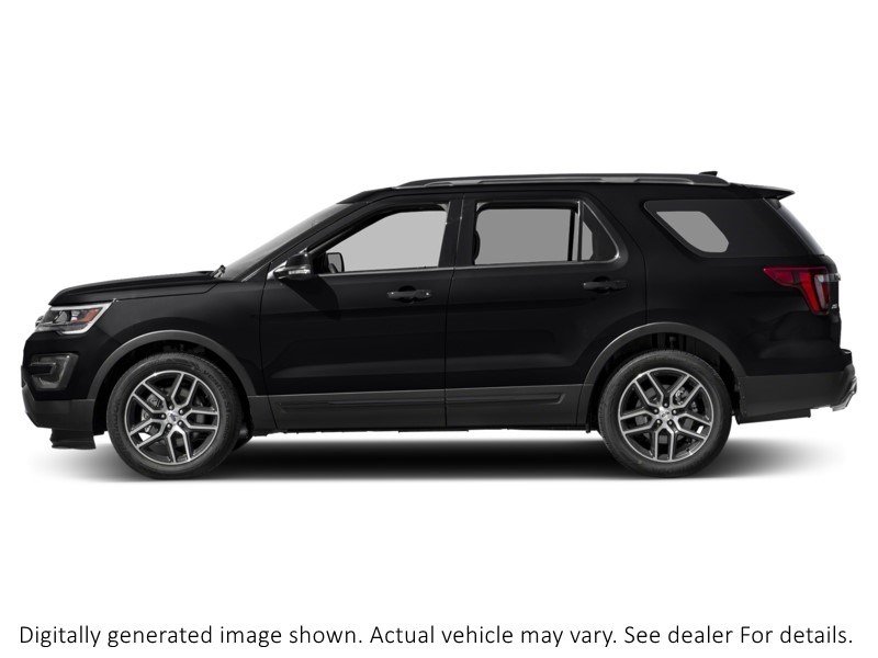 2017 Ford Explorer 4WD 4Dr Sport Shadow Black  Shot 11