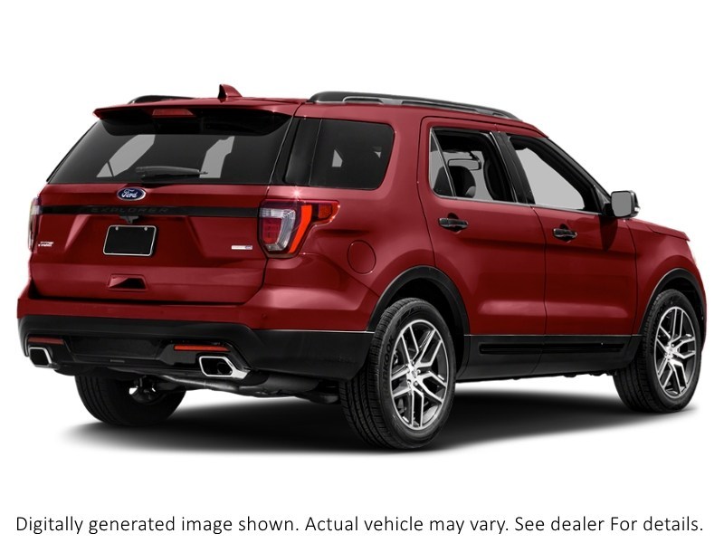 2016 Ford Explorer 4WD 4Dr Sport Ruby Red Metallic Tinted Clearcoat  Shot 6