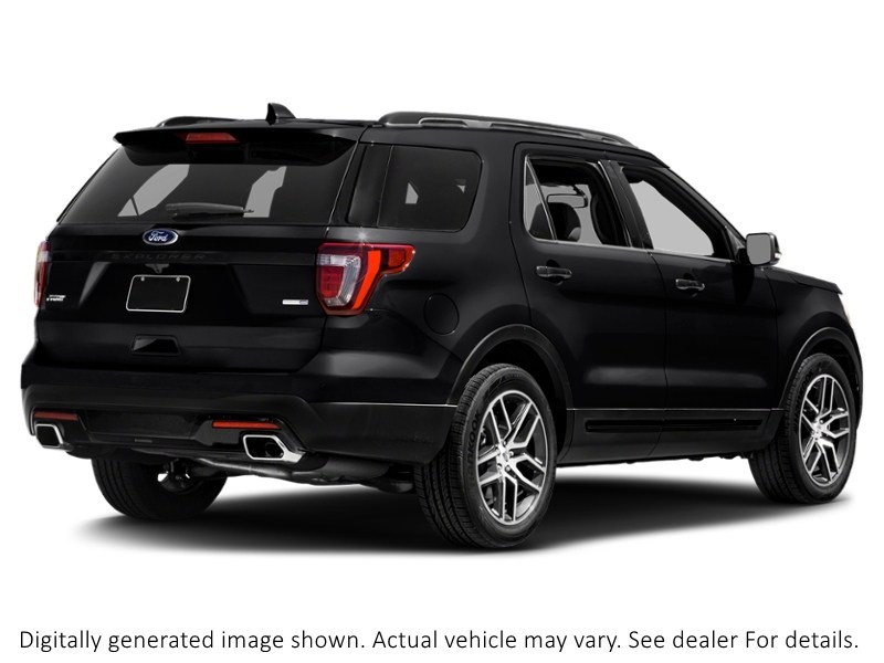 2016 Ford Explorer 4WD 4Dr Sport Shadow Black  Shot 12