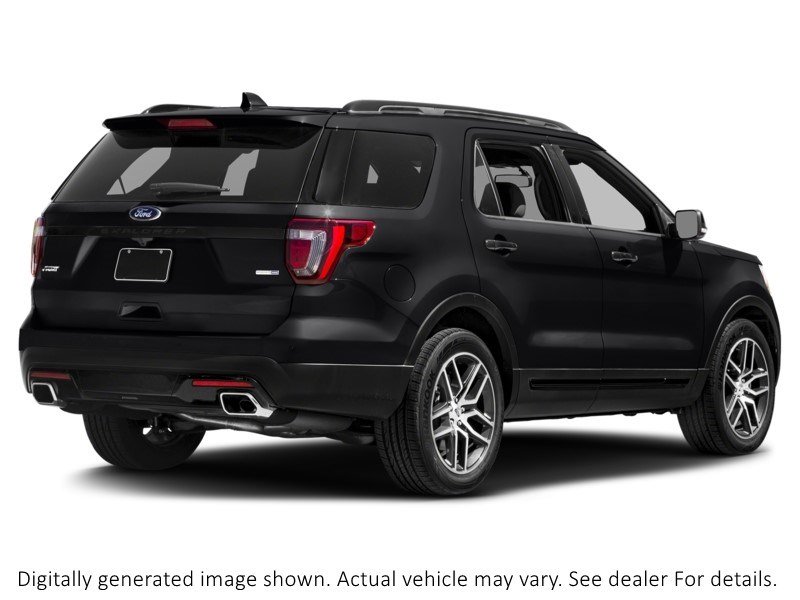 2017 Ford Explorer 4WD 4Dr Sport Shadow Black  Shot 8